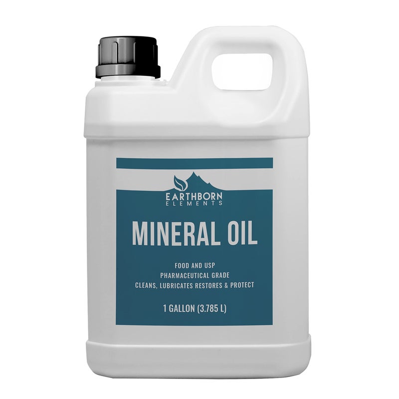Earthborn Elements Mineral Oil (1 Gallon) Food Grade, Pure & Undiluted Clear - Image 1